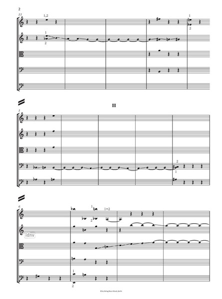 Things / Symphonic Thing für Streichorchester (2016) Things / Symphonic Thing für Streichorchester (2016)