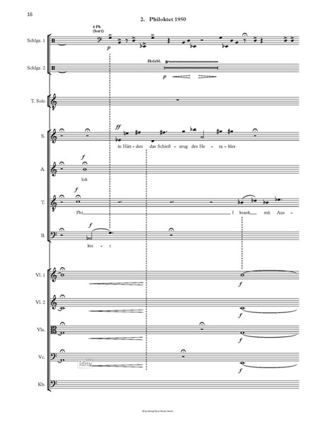 Berichte nach Texten von Heiner Müller für Tenor, Chor, Instrumente (2 Oboen, Posaune, Schlagzeug (2 Spieler), Streichquintett) und Sprecherin (1967) Berichte nach Texten von Heiner Müller für Tenor, Chor, Instrumente (2 Oboen, Posaune, Schlagzeug (2 Spieler), Streichquintett) und Sprecherin (1967)
