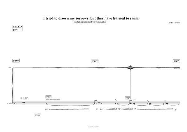 I tried to drown my sorrows, but they have learned to swim für Altflöte, Bassklarinette, Klavier, Violine, Violoncello und Live-Elektronik (2015-16) I tried to drown my sorrows, but they have learned to swim für Altflöte, Bassklarinette, Klavier, Violine, Violoncello und Live-Elektronik (2015-16)