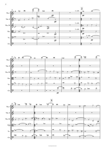 Fredener Lieder für Streichorchester (2015) Fredener Lieder für Streichorchester (2015)