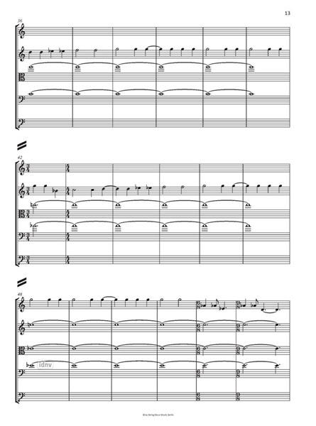 Things / Symphonic Thing für Streichorchester (2016) Things / Symphonic Thing für Streichorchester (2016)
