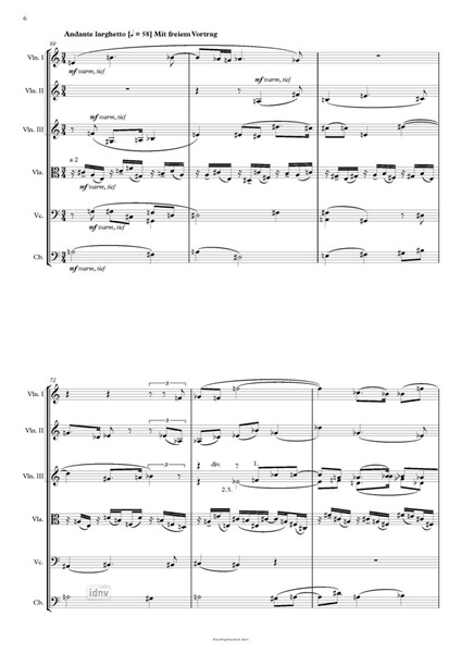 Fredener Lieder für Streichorchester (2015) Fredener Lieder für Streichorchester (2015)