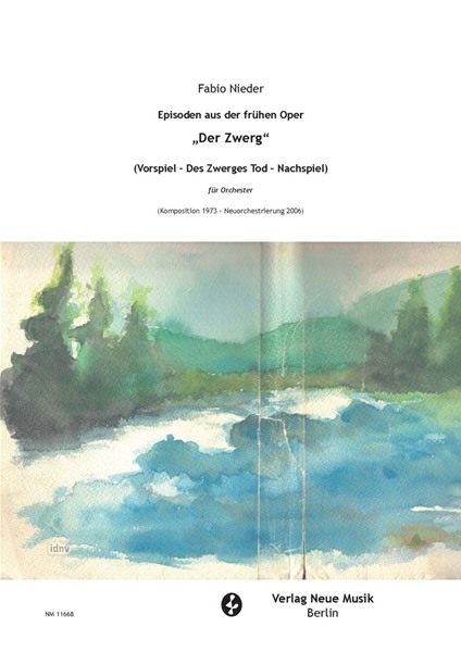 Episoden aus der frühen Oper „Der Zwerg“ für (Jugend-/Schul-)Orchester Episoden aus der frühen Oper „Der Zwerg“ für (Jugend-/Schul-)Orchester