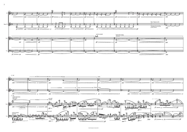 2016-E for Flute, clarinet/bass clarinet, violi & cello (2016) 2016-E for Flute, clarinet/bass clarinet, violi & cello (2016)