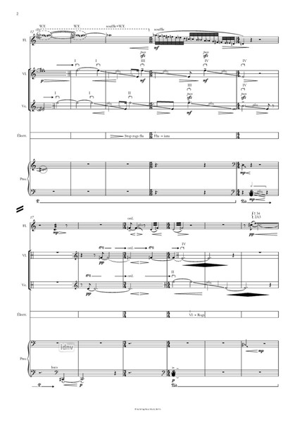 Dawnlight für Flöte, Violine, Violoncello, Klavier und Live-Elektronik Dawnlight für Flöte, Violine, Violoncello, Klavier und Live-Elektronik