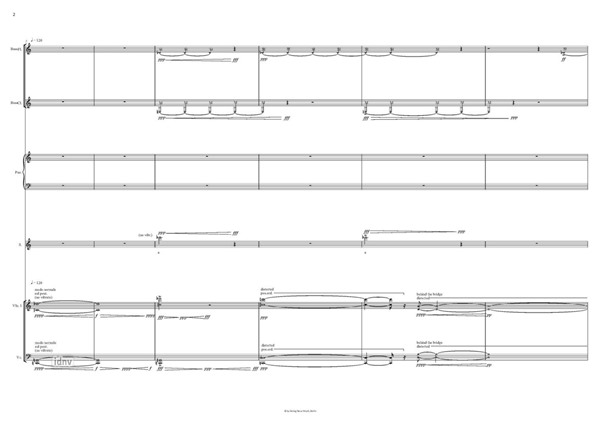 Untitled No. 6 für Flöte/Bassflöte, Klarinette/Bassklarinette, Klavier, Sopran, Violine und Violoncello (2010) Untitled No. 6 für Flöte/Bassflöte, Klarinette/Bassklarinette, Klavier, Sopran, Violine und Violoncello (2010)