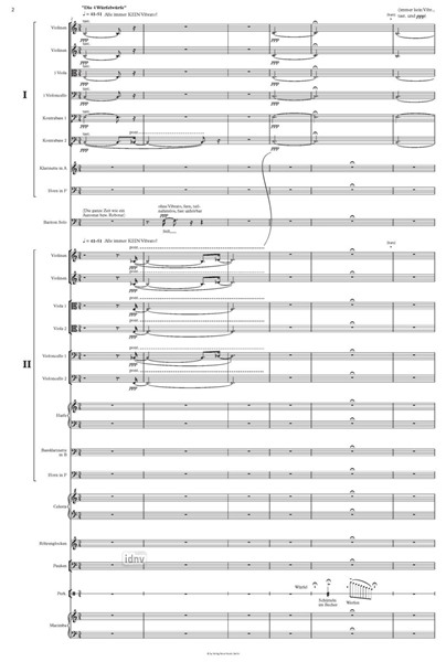 Dem Doppelgänger in memoriam für Bariton und Kammerorchester (2017) Dem Doppelgänger in memoriam für Bariton und Kammerorchester (2017)