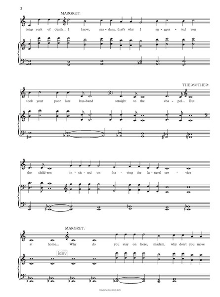 The Pelican 1 Sopran, 2 Mezzosoprane, 1 Tenor, 1 Bariton, Klavier The Pelican 1 Sopran, 2 Mezzosoprane, 1 Tenor, 1 Bariton, Klavier