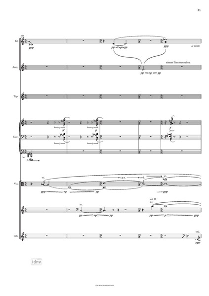The double mingles of elements für Ensemble (2017/18) The double mingles of elements für Ensemble (2017/18)