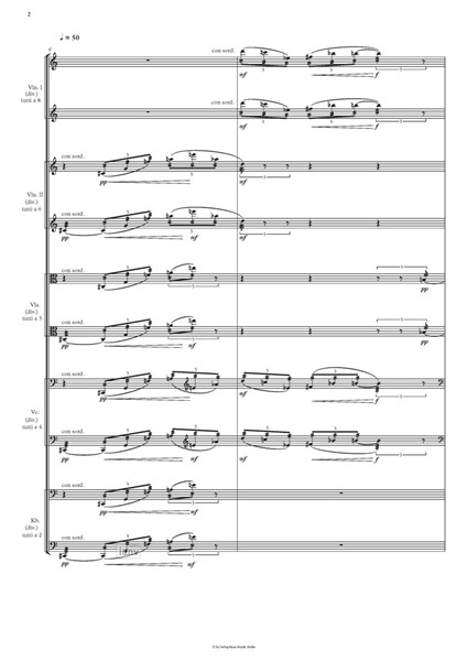 2. Sinfonie für Streichorchester (1979) 2. Sinfonie für Streichorchester (1979)