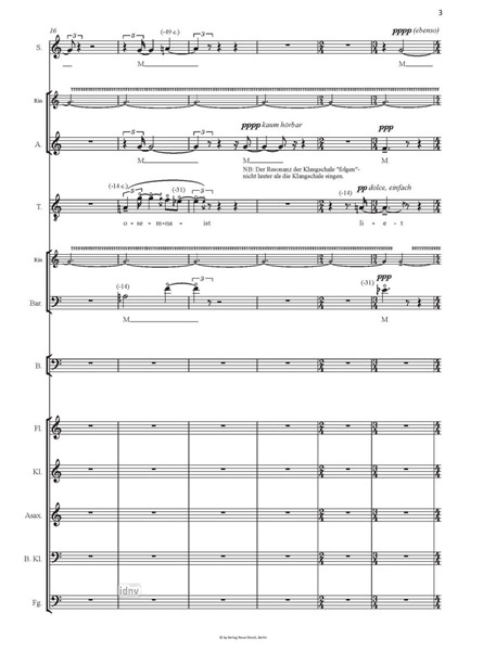 Eine alpenländische Volksweise von Krieg und Tod für 5 Stimmen und 5 Instrumente (2017) Eine alpenländische Volksweise von Krieg und Tod für 5 Stimmen und 5 Instrumente (2017)