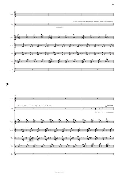 Hadaly für Sopran, Tenor, Bariton und Ensemble (1990) Hadaly für Sopran, Tenor, Bariton und Ensemble (1990)