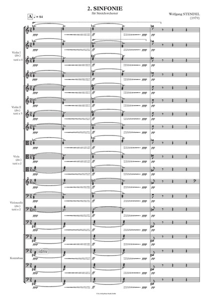 2. Sinfonie für Streichorchester (1979) 2. Sinfonie für Streichorchester (1979)