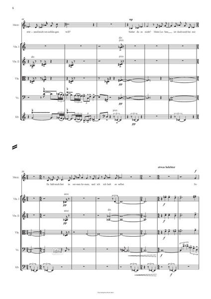 Lazarus Kammeroratorium für Mezzosopran, Chor und Streichorchester (2017) Lazarus Kammeroratorium für Mezzosopran, Chor und Streichorchester (2017)
