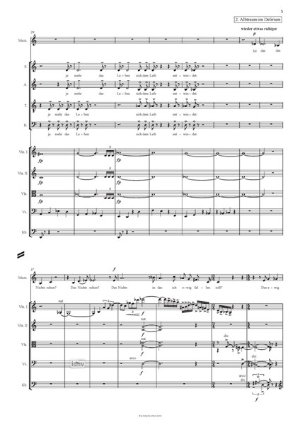 Lazarus Kammeroratorium für Mezzosopran, Chor und Streichorchester (2017) Lazarus Kammeroratorium für Mezzosopran, Chor und Streichorchester (2017)
