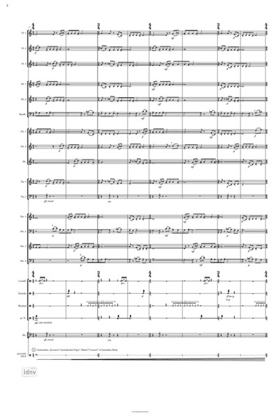 Sinfonie Nr. 3 / Melbourne für Soundfiles und Orchester (2017/18) Sinfonie Nr. 3 / Melbourne für Soundfiles und Orchester (2017/18)