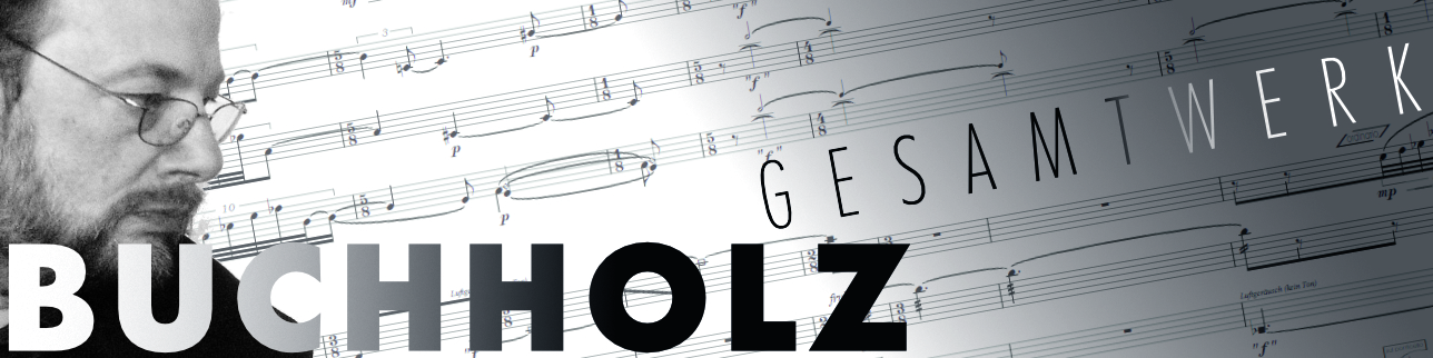 Thomas Buchholz Gesamtwerk