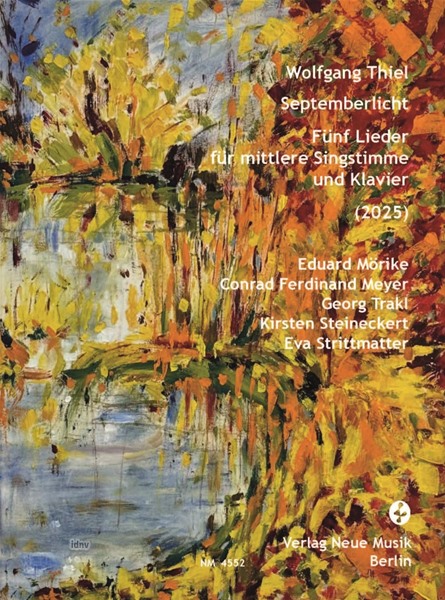Septemberlicht für mittlere Stimme und Klavier (2025) Septemberlicht für mittlere Stimme und Klavier (2025)