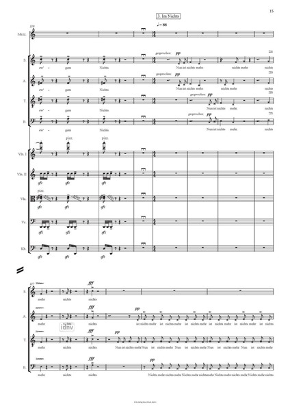 Lazarus Kammeroratorium für Mezzosopran, Chor und Streichorchester (2017) Lazarus Kammeroratorium für Mezzosopran, Chor und Streichorchester (2017)