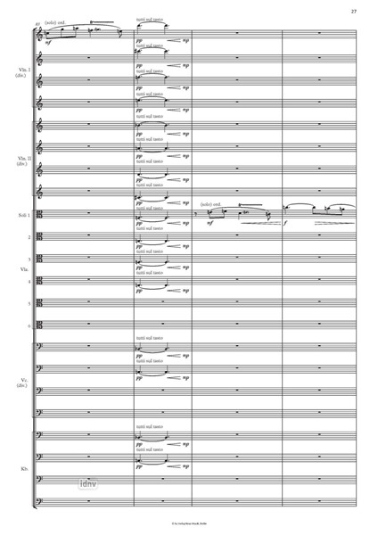 2. Sinfonie für Streichorchester (1979) 2. Sinfonie für Streichorchester (1979)