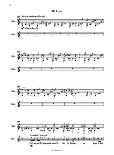 Heidnische Psalmen für Gesang und Gitarre (2002) Heidnische Psalmen für Gesang und Gitarre (2002)