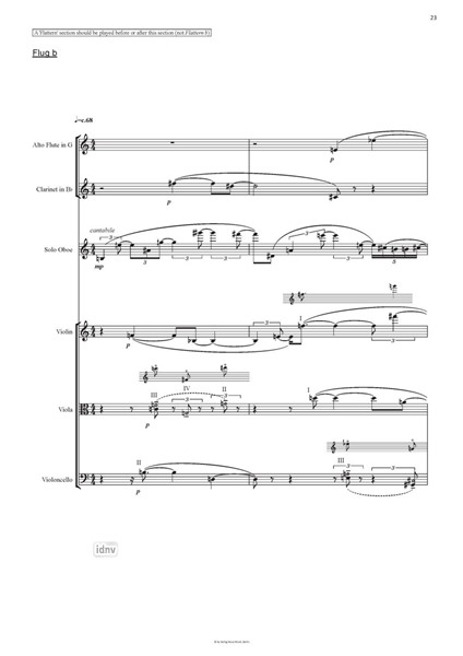 Schmetterlingsspiel für Solo-Oboe und Ensemble (2009) Schmetterlingsspiel für Solo-Oboe und Ensemble (2009)