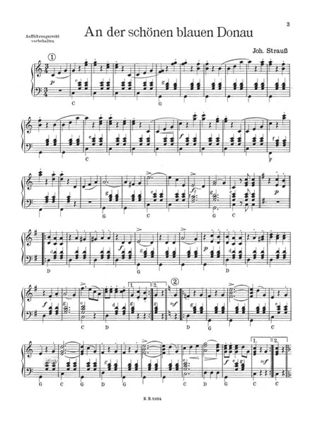 Strauss-Walzer für kleine Akkordeons Strauss-Walzer für kleine Akkordeons