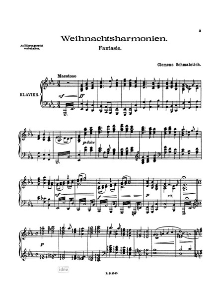 Weihnachtsharmonien für Klavier Weihnachtsharmonien für Klavier