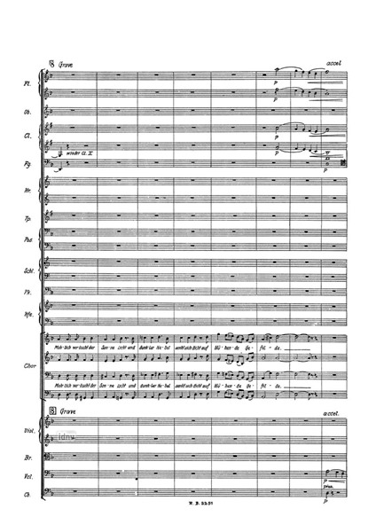 Nacht und Morgen op. 98 für Männerchor, Orchester und Sopran-Solo Nacht und Morgen op. 98 für Männerchor, Orchester und Sopran-Solo