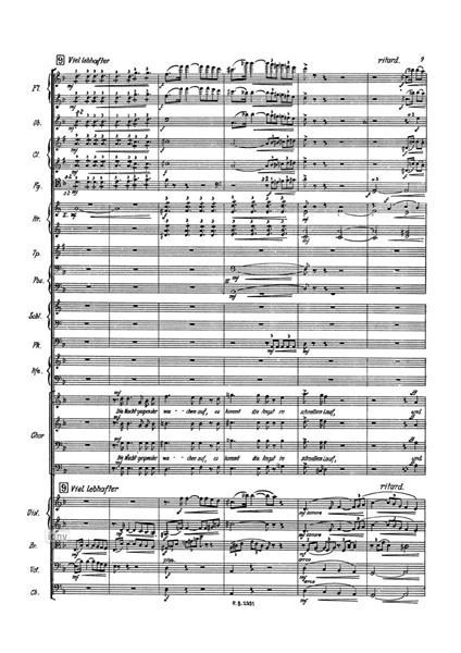 Nacht und Morgen op. 98 für Männerchor, Orchester und Sopran-Solo Nacht und Morgen op. 98 für Männerchor, Orchester und Sopran-Solo