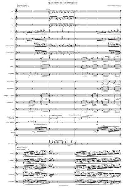Musik für Violine und Orchester (2019) Musik für Violine und Orchester (2019)