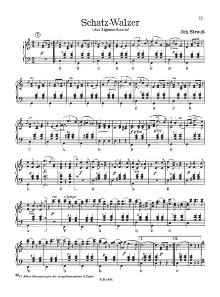 Strauss-Walzer für kleine Akkordeons Strauss-Walzer für kleine Akkordeons