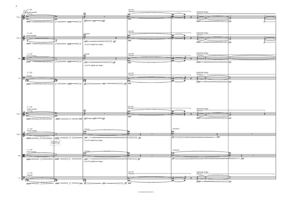 2012-S für zwei Streichquartette (2012) 2012-S für zwei Streichquartette (2012)
