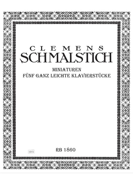 Miniaturen op. 51 für Klavier Miniaturen op. 51 für Klavier