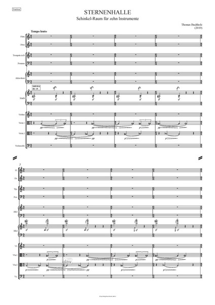Sternenhalle Schinkel-Raum für 10 Instrumente (2019) Sternenhalle Schinkel-Raum für 10 Instrumente (2019)