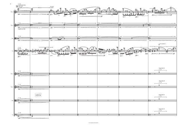 2012-S für zwei Streichquartette (2012) 2012-S für zwei Streichquartette (2012)