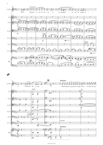 "Schweig und sei still!" (...un lume acceso...) für Sopran/Sprecher, sechs oder zwölf Celli und Klavier (2019) "Schweig und sei still!" (...un lume acceso...) für Sopran/Sprecher, sechs oder zwölf Celli und Klavier (2019)