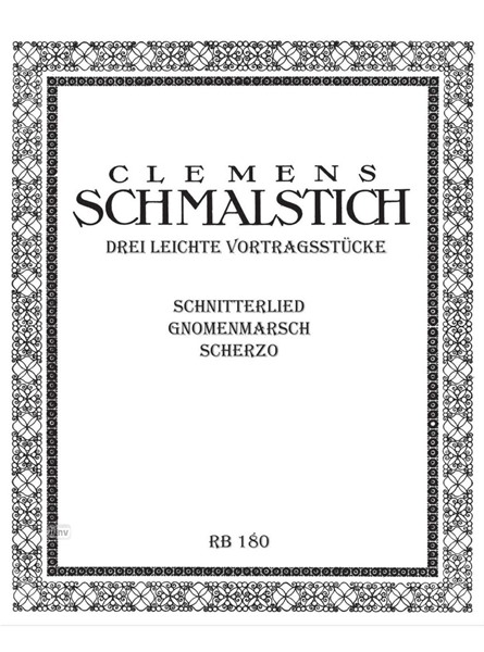 Drei leichte Vortragsstücke op. 49 für Violine und Klavier Drei leichte Vortragsstücke op. 49 für Violine und Klavier