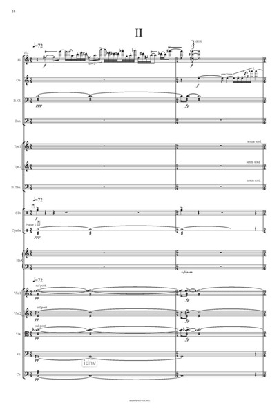 Spring Music für großes Ensemble oder kleines Kammerorchester Spring Music für großes Ensemble oder kleines Kammerorchester