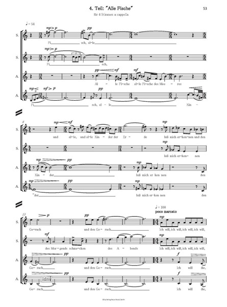 Ich will zornig sein - Psalmen für 8-stimmiges Frauen-Vokalensemble, Viola und Orgel (2019) Ich will zornig sein - Psalmen für 8-stimmiges Frauen-Vokalensemble, Viola und Orgel (2019)