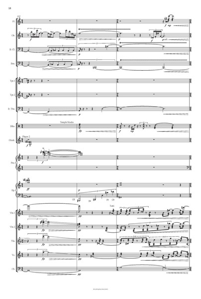 Spring Music für großes Ensemble oder kleines Kammerorchester Spring Music für großes Ensemble oder kleines Kammerorchester