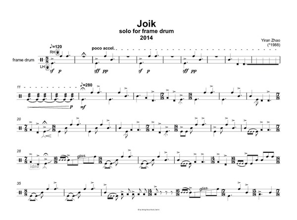 joik für Rahmentrommel (2014) joik für Rahmentrommel (2014)