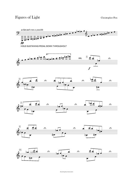 Figures of Light für Klavier (2023) Figures of Light für Klavier (2023)