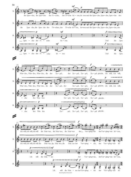 Ich will zornig sein - Psalmen für 8-stimmiges Frauen-Vokalensemble, Viola und Orgel (2019) Ich will zornig sein - Psalmen für 8-stimmiges Frauen-Vokalensemble, Viola und Orgel (2019)