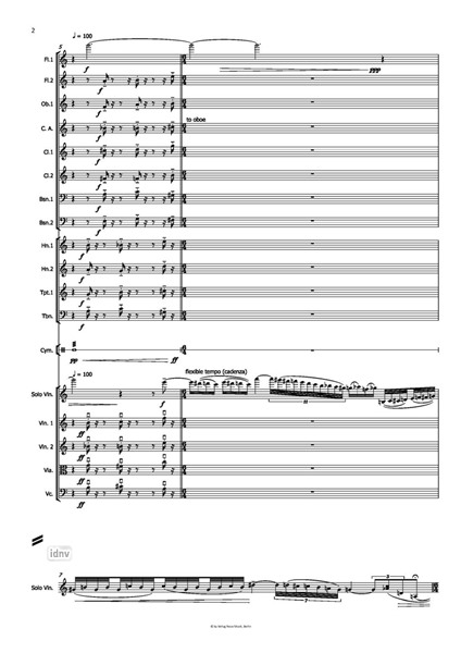 Violin Concerto für Violine und Orchester (2018) Violin Concerto für Violine und Orchester (2018)
