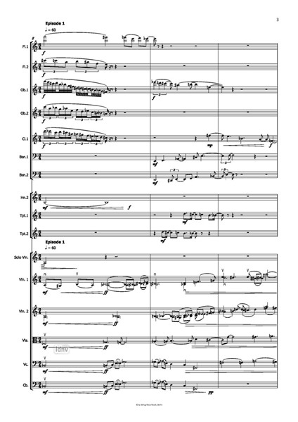 Violin Concerto für Violine und Orchester (2018) Violin Concerto für Violine und Orchester (2018)