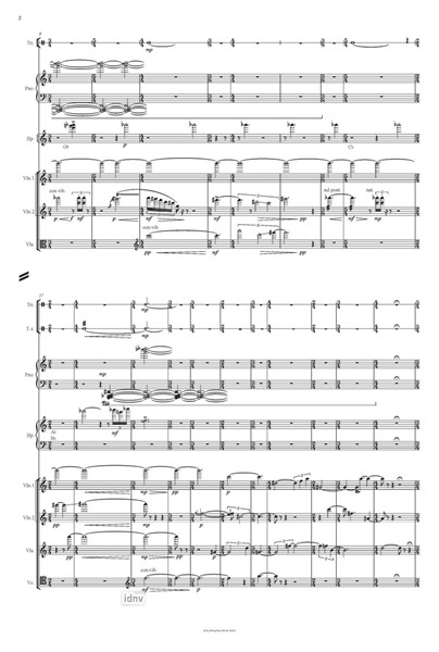 Spring Music für großes Ensemble oder kleines Kammerorchester Spring Music für großes Ensemble oder kleines Kammerorchester