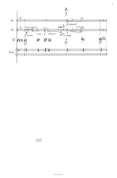 Römischer Schlaf I für Sopran, Mezzosopran, Kammerensemble und Tonband (1984) Römischer Schlaf I für Sopran, Mezzosopran, Kammerensemble und Tonband (1984)