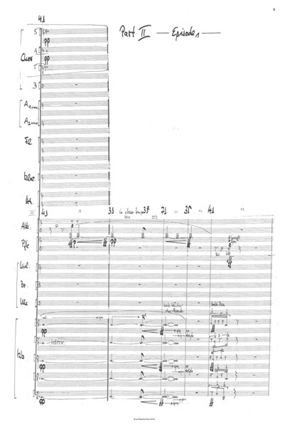 Entlegene Felder für Ensemble und 10-stimmigen Kammerchor (2019) Entlegene Felder für Ensemble und 10-stimmigen Kammerchor (2019)