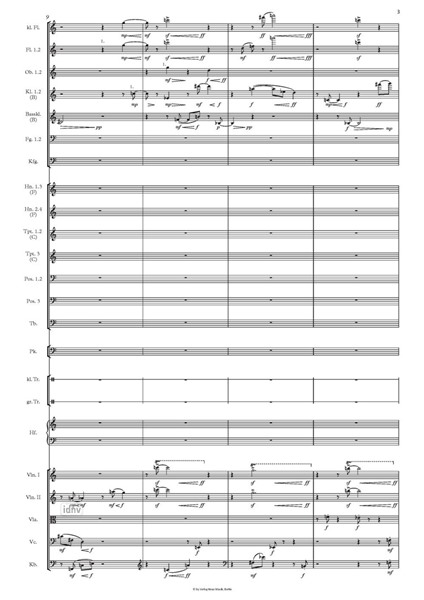 1. Sinfonie für Orchester (1972) 1. Sinfonie für Orchester (1972)